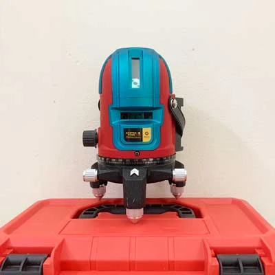 Máy cân bằng laser Geotes SPD1009 5 tia xanh bóng Led [Bán Chạy]